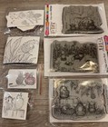 Lot Of 7 Stampendous House-Mouse Cling Rubber Stamps  — photo 1