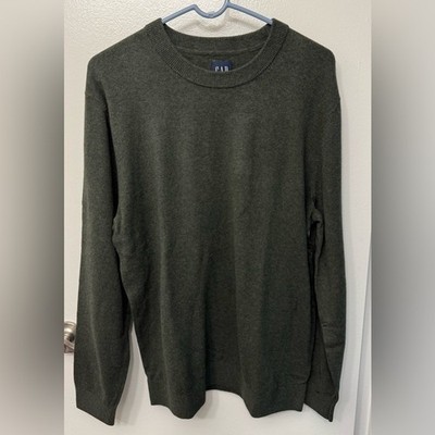 NWT Gap CashSoft Crewneck Sweater | Soft Lightweight Knit Pullover Size L