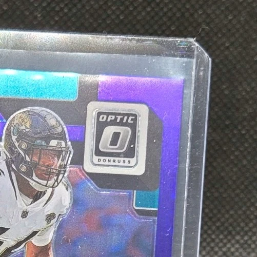 2022 Optic Travon Walker Rated Rookie AUTO SP Purple Stars /50 - Image 3 of 4