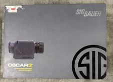 Sig Sauer Oscar3 Electro-Optic Image Stabilized Mini Spotting Scope