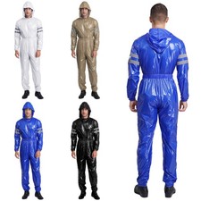 Mens Waterproof Adult Coveralls Camping Outfit Protected Overall Suit Unisex