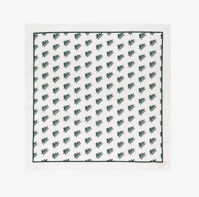 Aime Leon Dore ALD Seasonal Unisphere Repeat Print Bandana Cream