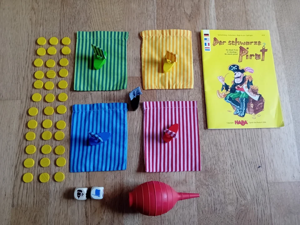 Der schwarze Pirat - Haba 2006 - Zustand sehr gut - Vollständig - Bild 2 von 3