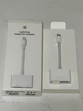 Apple Lightning Digital AV Adapter HDMI To iPhone iPad MD826AM/A-Genuine