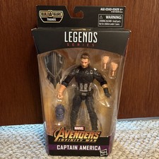 Marvel Legends Avengers Infinity War Captain America BAF Thanos 6  Figure Hasbro
