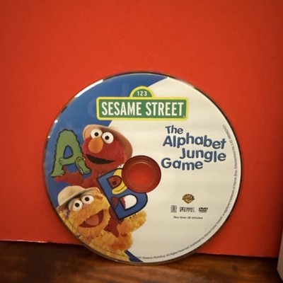 Sesame Street - The Alphabet Jungle Game (DVD 2001) Elmo Zoe Telly