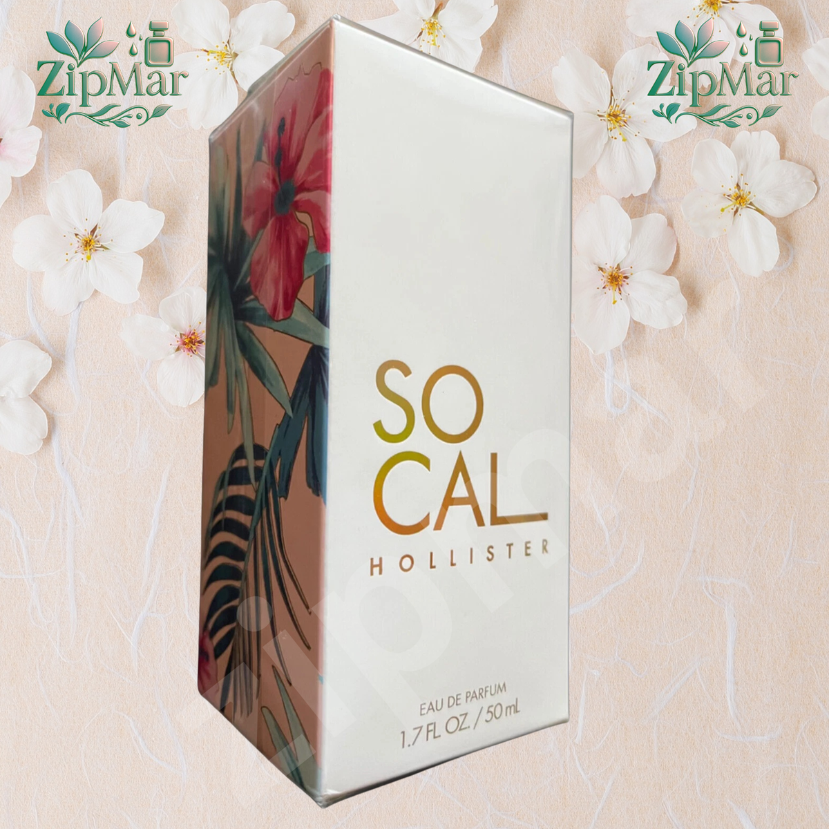 Brand New Hollister SoCal Eau de Parfum Spray Fragrance 1.7floz