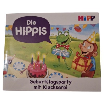 HiPP Die Hippis Geburtstagsparty Kinderbuch Frosch Affe Hardcover