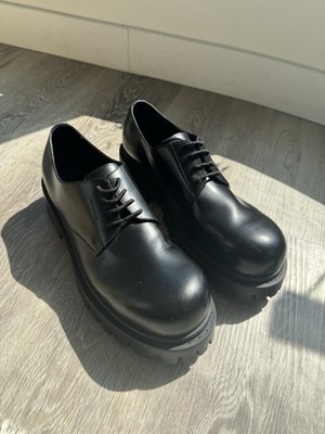 Balenciaga Men's Sergent 20mm Derby Shoes (Only Worn Once) | eBay