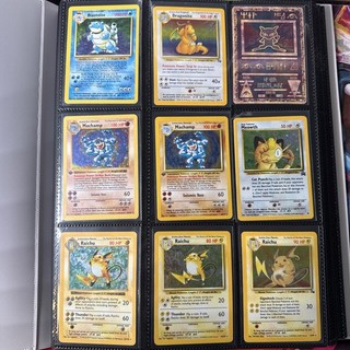 pokemon vintage binder collection 1st Editions/shadowles/movie Promos more✨