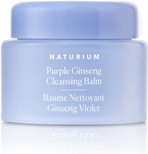 Naturium Purple Ginseng Cleansing Balm Plus Plant-Based Esters & Linoleic-Rich 