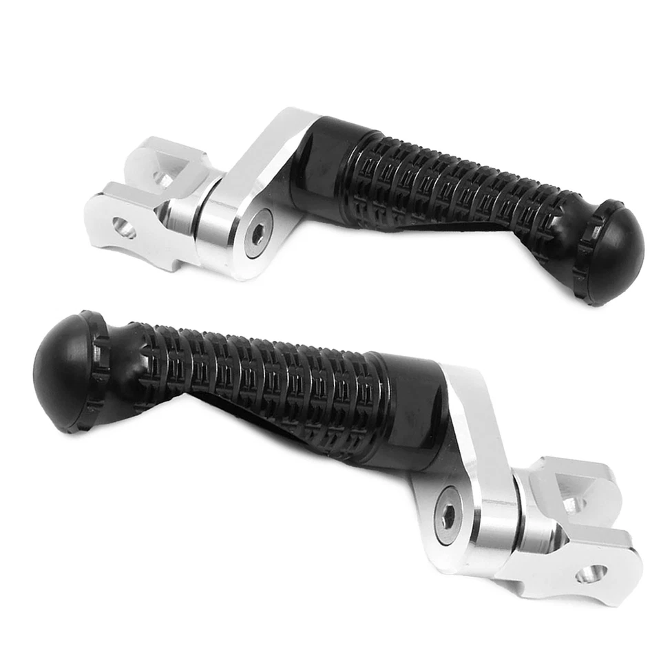 Clavijas de pie delanteras negras elevadoras MPRO 1 pulgada para Suzuki GSX-R250 GSX250R 17 18 19 Foto 2 de 4