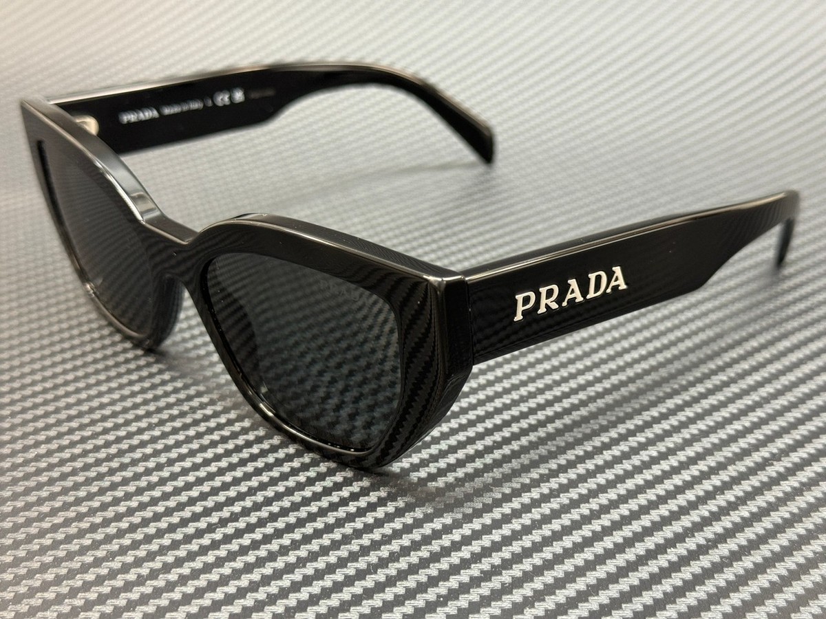 PRADA PR A09S 1AB5S0 Black Grey Women