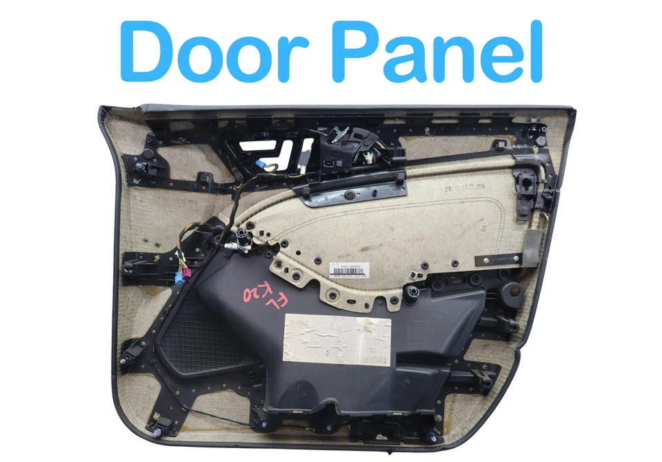 Panel de puerta interior del lado del conductor delantero izquierdo eléctrico Mercedes W242 B 14-15 OEM Foto 3 de 4