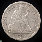 1859-O Liberty Seated Dollar - Fine Details