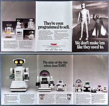 TOMY Robots   Orig. 1985 Trade AD / 6pg ADVER...