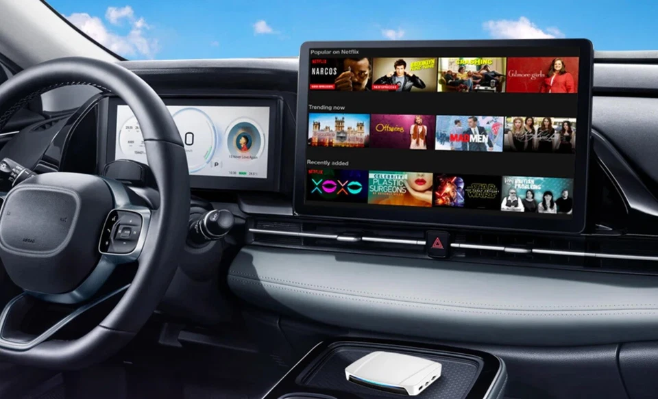 CarlinKit T-BOX Android 13 Ai Box Wireless Carplay & Android Auto 8G/128G Neue - Bild 2 von 4