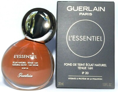 Guerlain L'Essentiel Natural Glow Foundation 06N Very Deep new