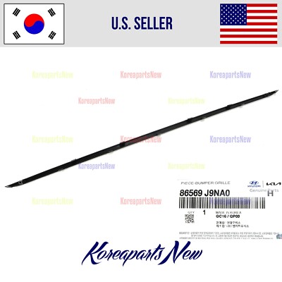 Molding LIP Front Bumper LOWER 86569J9NA0 ⭐OEM⭐ Hyundai Kona N
