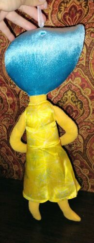 Disney Pixar Inside Out Movie ~ Stuffed Toy 16" Joy Plush Doll Large Floppy (C - Picture 2 of 4