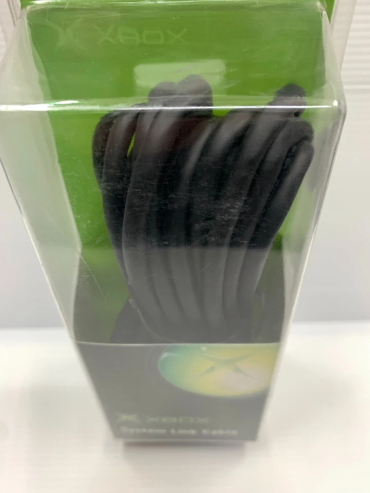 SYSTEM LINK CABLE OFFICIAL MICROSOFT XBOX - NUOVO SIGILLATO NEW SEALED - Immagine 2 di 4
