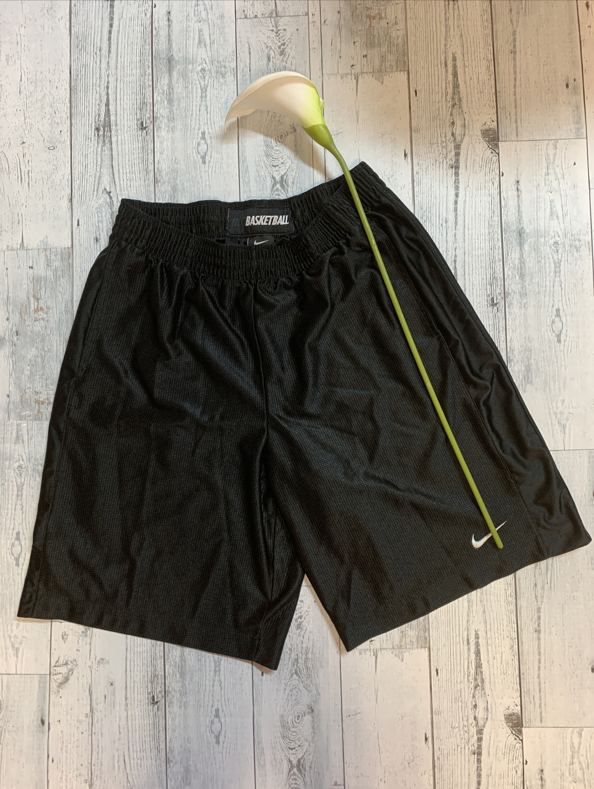 Nike BASKETBALL Gym activewear Men’s Black Shorts Sz … Gem