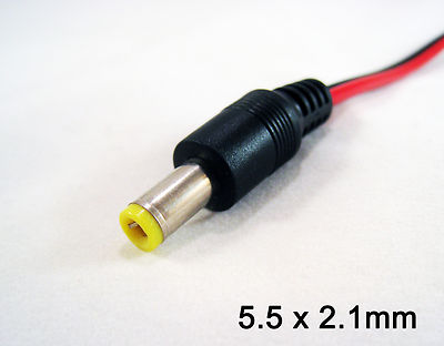 5 X COPPIA CONNETTORI Plug Spinotto 5,5x2,1mm Jack DC MASCHIO FEMMINA - Foto 8