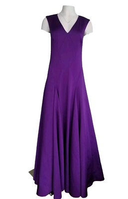 sachin and babi light blue dress Lauren Ralph Lauren Evening Dress Purple Sheath Jeweled Shoulders Size 6