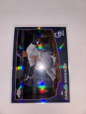 2013 Topps Chrome - Blue Refractor #131 Carlos Gonzalez /199