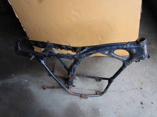 1971 Honda CB350 main Frame with center service stand - Picture 2 of 7