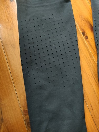 Nike Dri Fit Size M Full Length running tights Black Tick Logo Mid Rise VGC - Picture 5 of 6