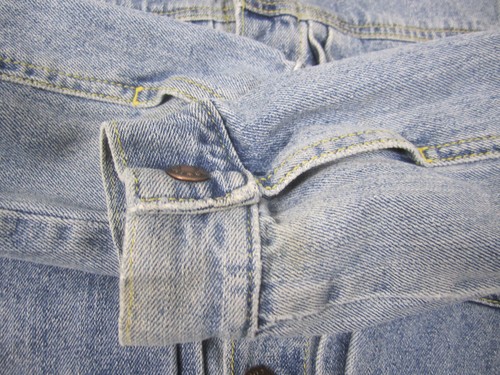 Polo Ralph Lauren Jacket Girls Medium Blue Denim Jean Trucker 12-14 Button Down - Picture 4 of 11