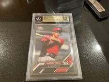 Masataka Yoshida 2024 Topps Now Road To Opening Day #OD-14 RED SOX BLACK BGS 9.5