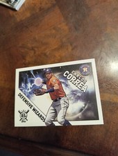 CARLOS CORREA 2020 TOPPS B/L DEFENSIVE WIZARDS #DW-13 FREE SHIPPING