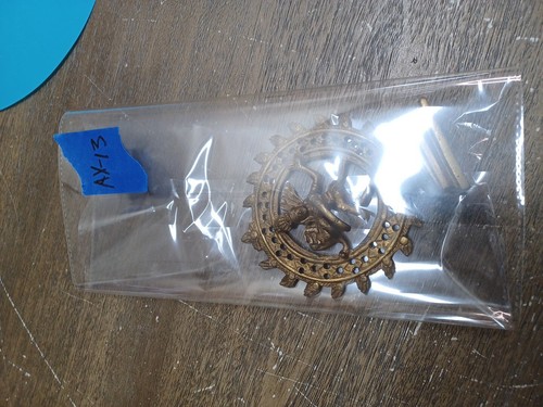 Vintage Brass Shiva Nataraja Lord Of Dance Hindu Goddess Statue Figurine 6” Tall - Bild 14 von 14