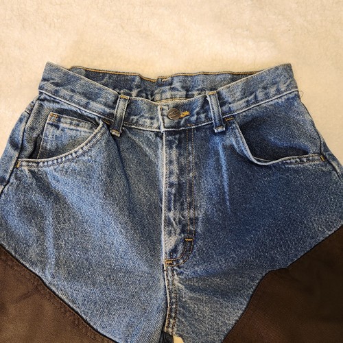 Wrangler Boys sz 14 Pro Gear Field Brush Brown Rugged Heavy Reinforced Knee Jean - Picture 6 of 12