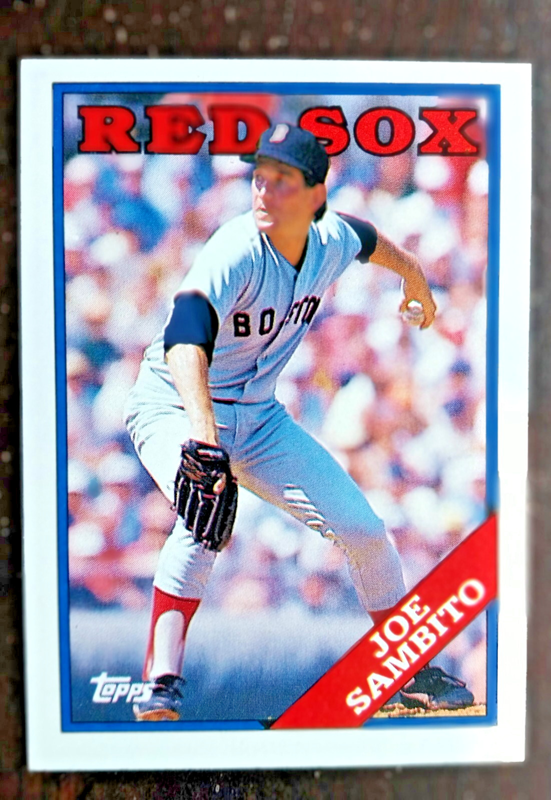 1988 Topps  #784   Joe SAMBITO      Pitcher     Boston Red Sox  FREE shipping