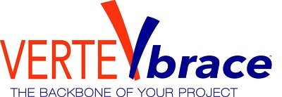 VerteBrace  36'' Post  for  pvc sleeves or as a post Threaded on 3 sides