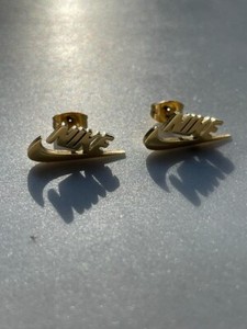 Nike Earrings Gold | eBay Nike Earrings Gold | eBay
