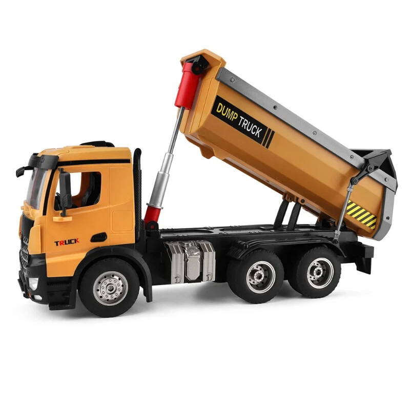 Wltoys 14600 2.4Ghz 1/14 RC Dump Truck RC Construction Toy with LED Lights and S - image 2 of 4