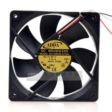 ADDA AD1248UB-A73GL 12025 DC48V 0.14A 12CM 3-Wire Cooling Fan