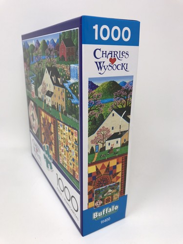 Charles Wysocki 1000 Piece Buffalo Jigsaw Puzzle, The Quiltmaker Lady - Complete - 第 6/8 張圖片