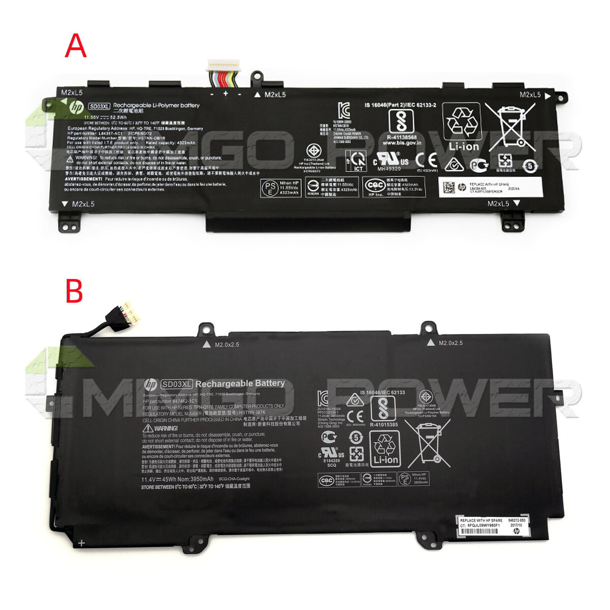 New Genuine SD03XL OEM Battery for HP Chromebook 13 G1 L84357-AC1 L84394-005 | eBay New Genuine SD03XL OEM Battery for HP Chromebook 13 G1 L84357-AC1 L84394-005 | eBay