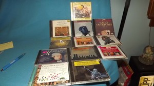 Classical-CD-Lot-of-12-Mozart-Gershwin-Tschaikowsky-Wagner-Pavarotti