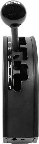 NEW B&M AUTOMATIC SHIFTER,PRO GATE,BLACK KNOB,REAR EXIT CABLE,GM 4-SPEED TRANS - Picture 4 of 5