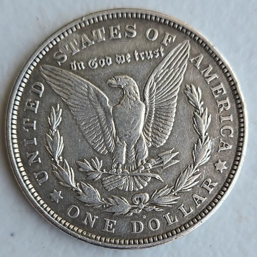 1921 $1 Silver Morgan one Dollar E Pluribus Unum Liberty Eagle - Picture 6 of 13