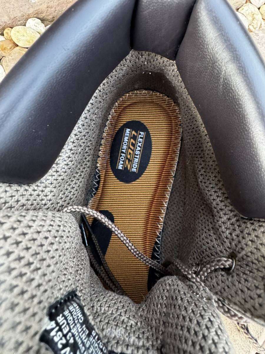 Lugz Brown Boots Flexastride Memory Foam Faux Leather Women’s Sz 11