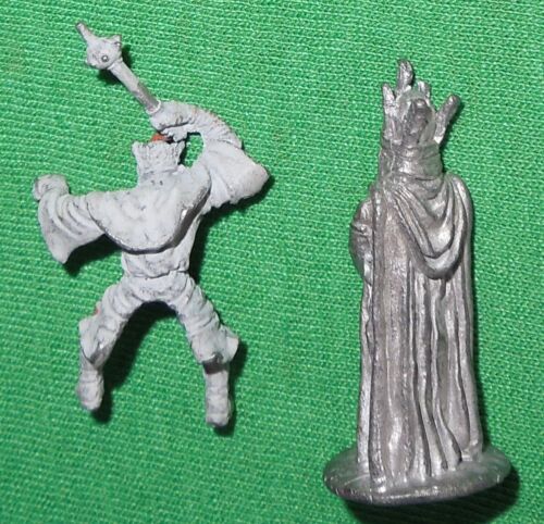 1970's 25mm Metal Lord of the Rings Characters Figures: Sauron & Nazgul Rider - Picture 3 of 3