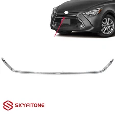 Front Bumper Grille Chrome Molding Trim For 2016-2020 Toyota Yaris 2016 Scion iA