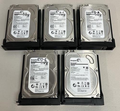 Seagate Barracuda 3000GB ST3000DM001 3TB 3.5" SATA Hard Drive 1CH166-501